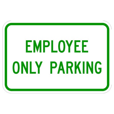 Sign Solutions Usa 18 in W, 12 in H, Aluminum, White DCS08DWT1812CUS00199